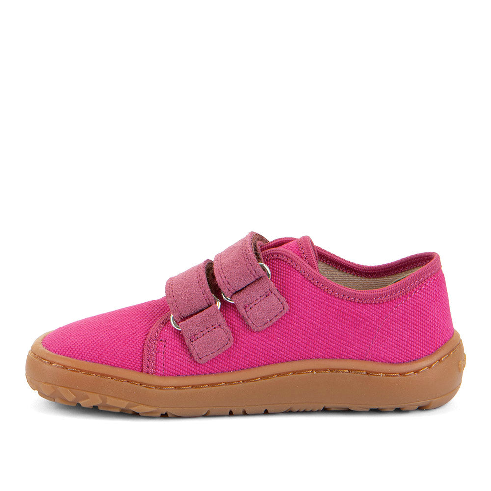 Barefoot Canvas Sneakers in Fuchsia