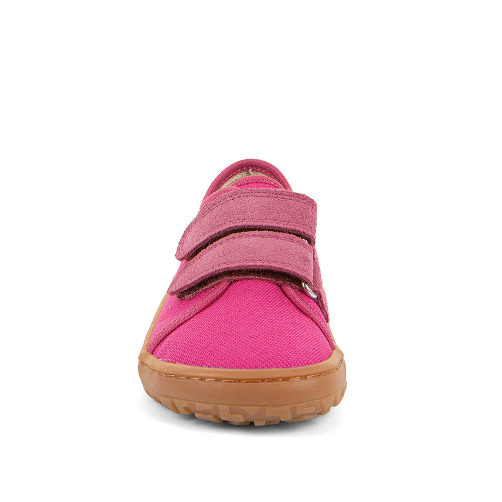 Barefoot Canvas Sneakers in Fuchsia
