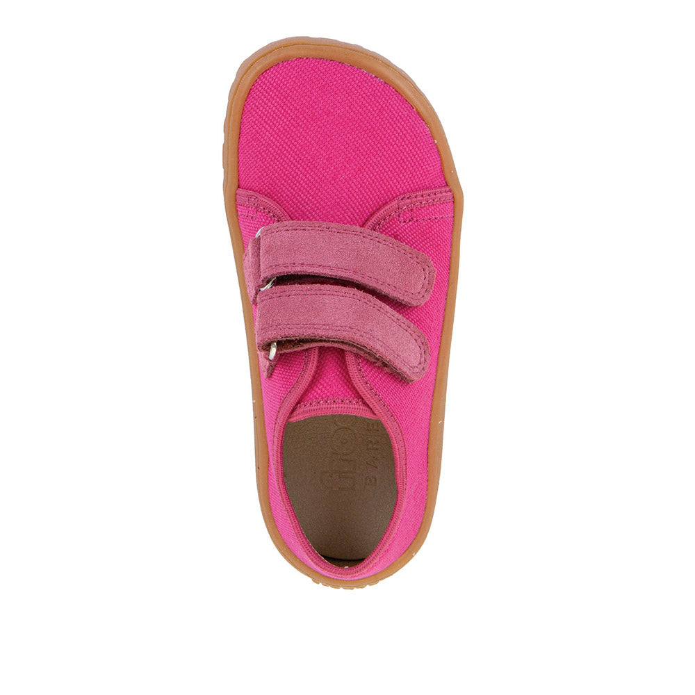 Barefoot Canvas Sneakers in Fuchsia