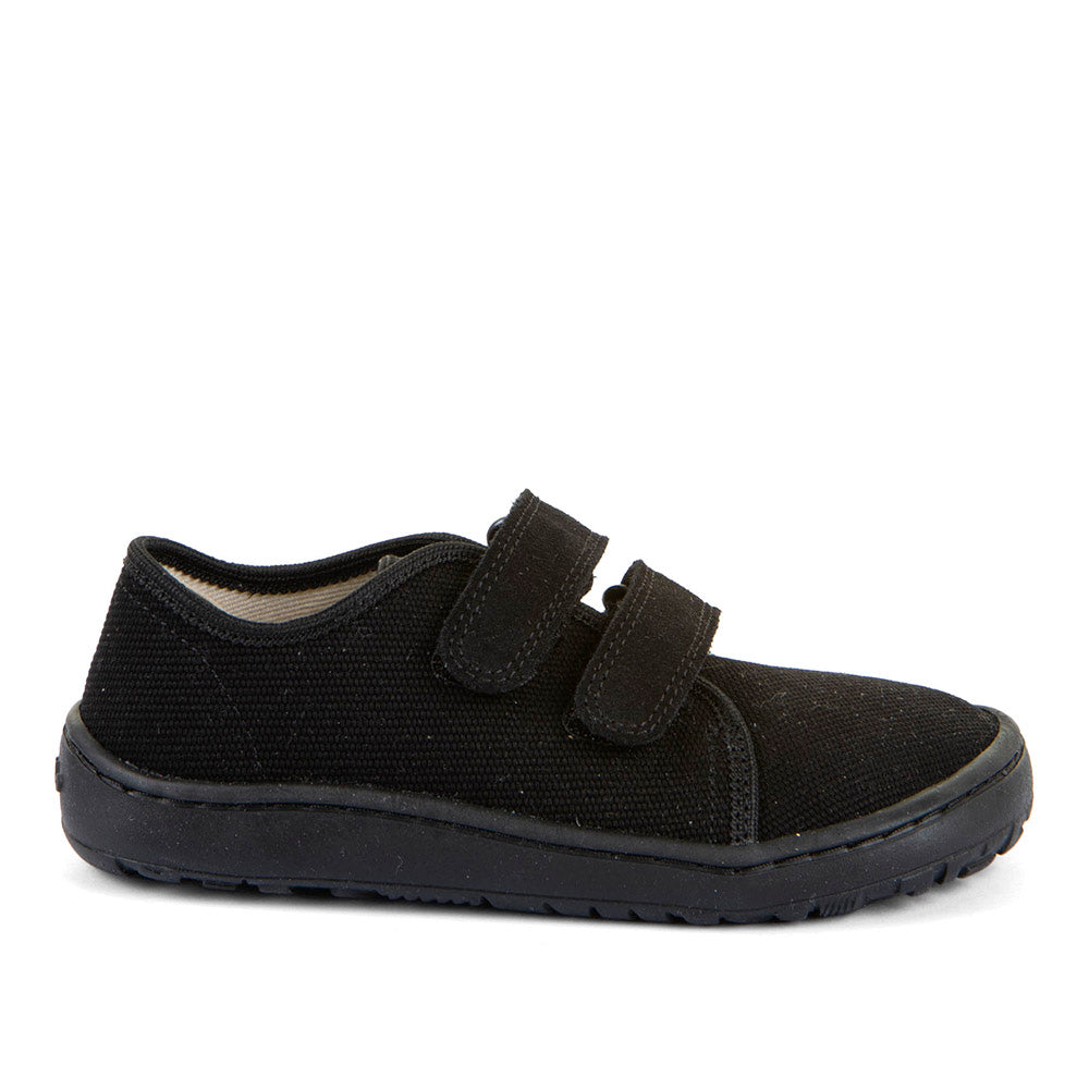Barefoot Canvas Sneakers in Black