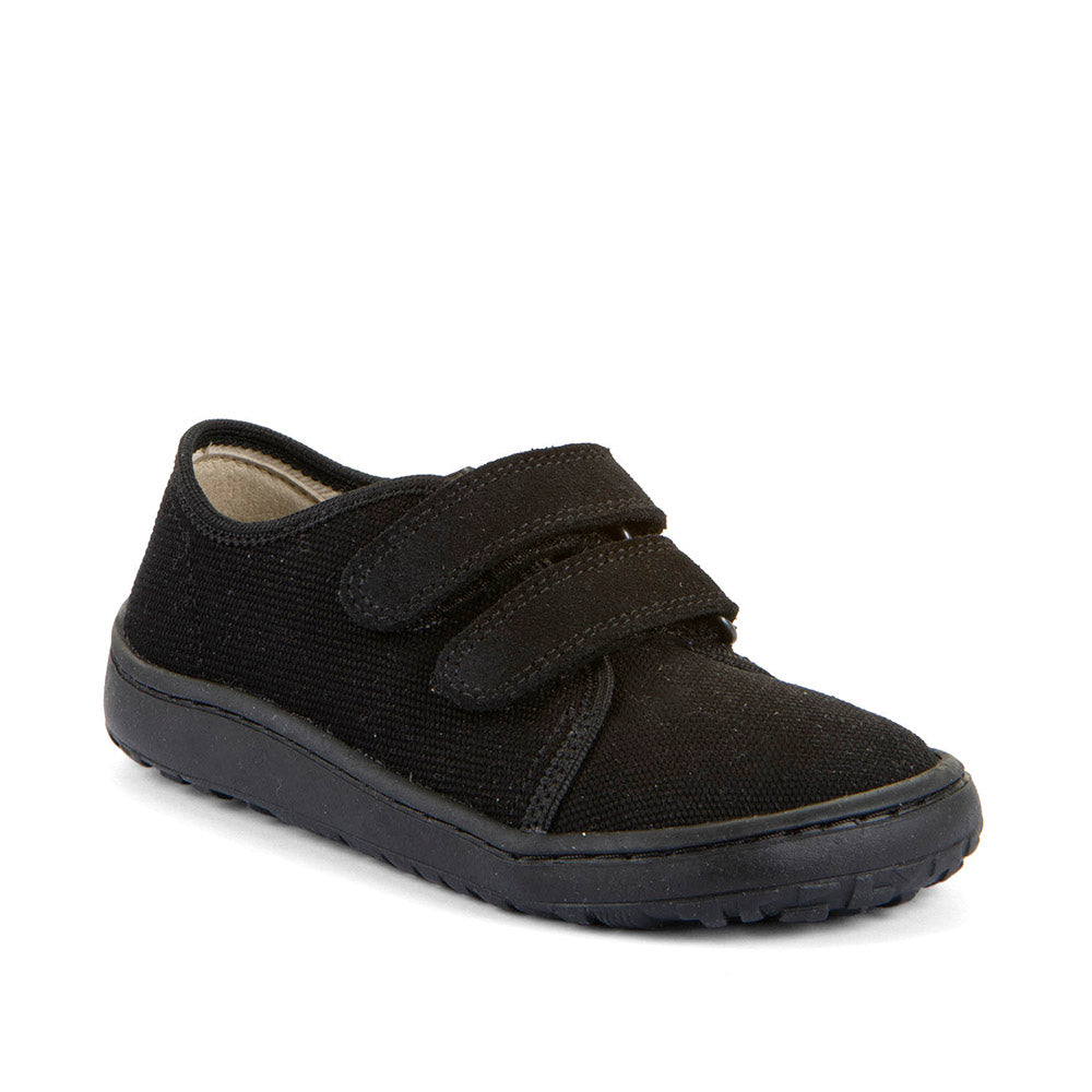 Barefoot Canvas Sneakers in Black