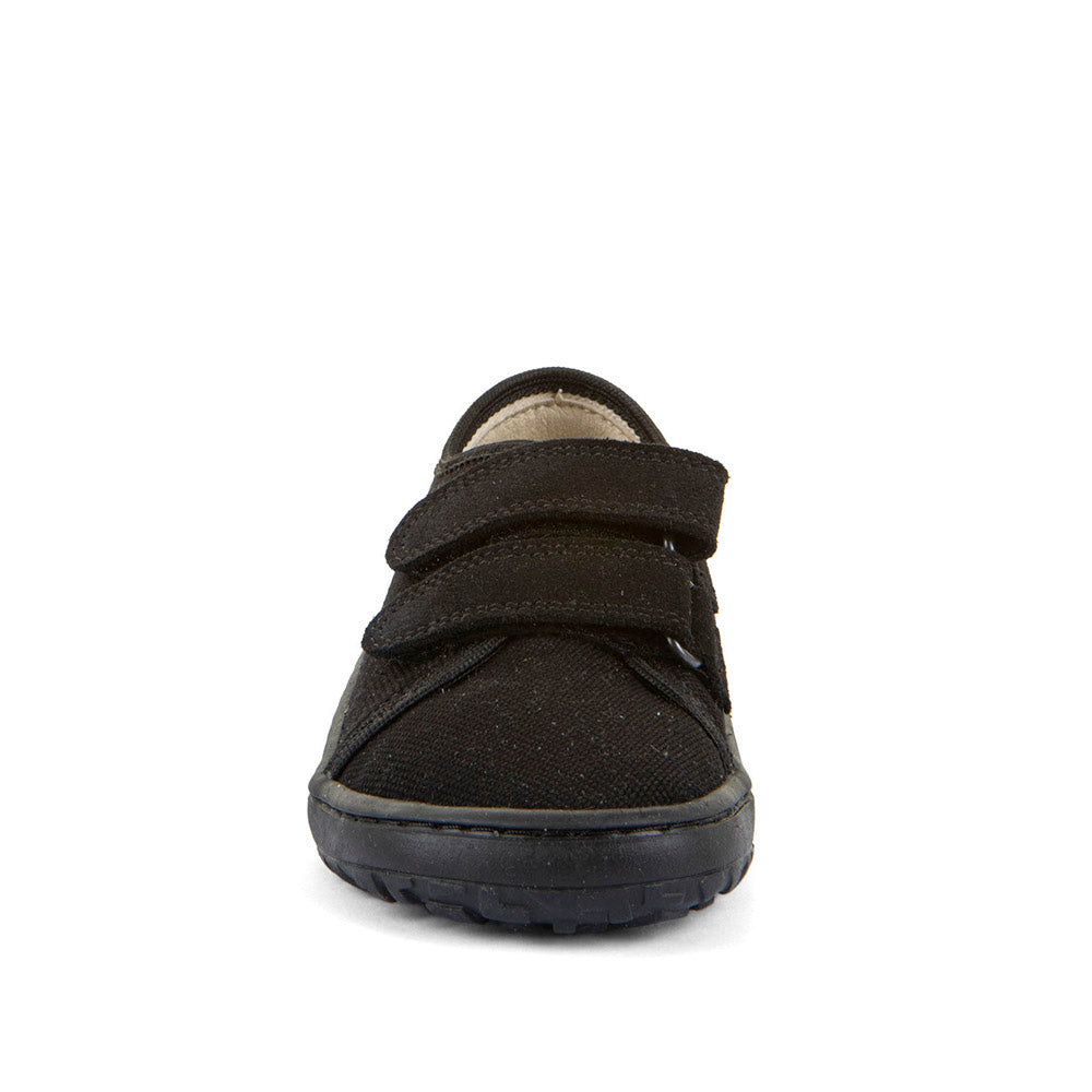 Barefoot Canvas Sneakers in Black
