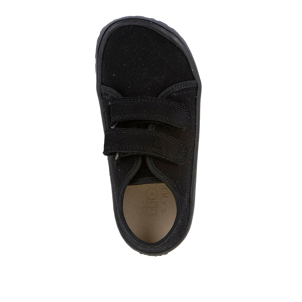 Barefoot Canvas Sneakers in Black