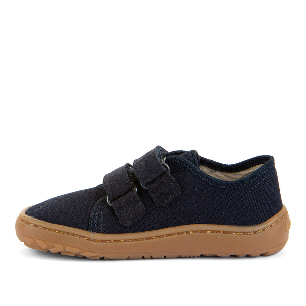Barefoot Canvas Sneakers in Dark Blue