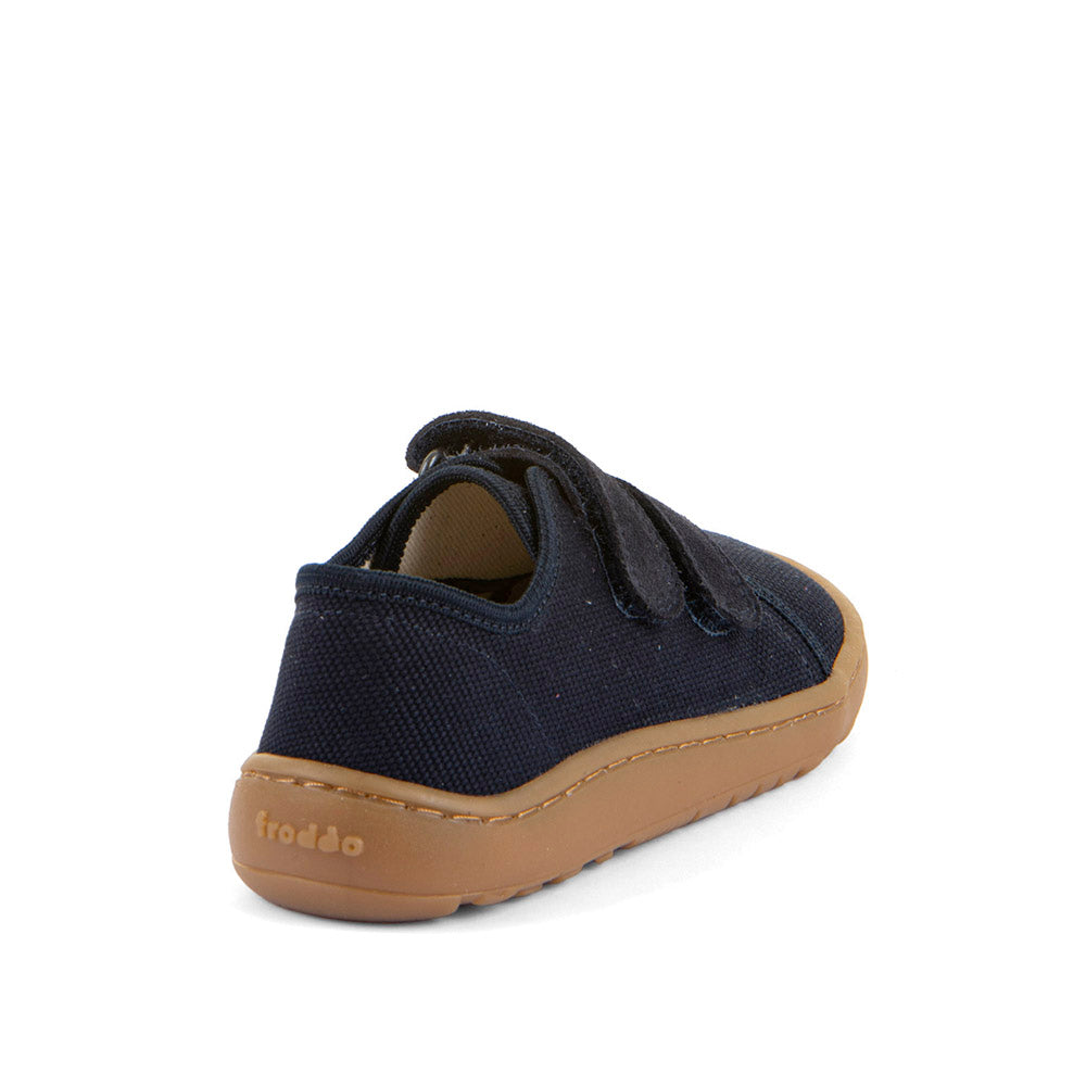 Barefoot Canvas Sneakers in Dark Blue
