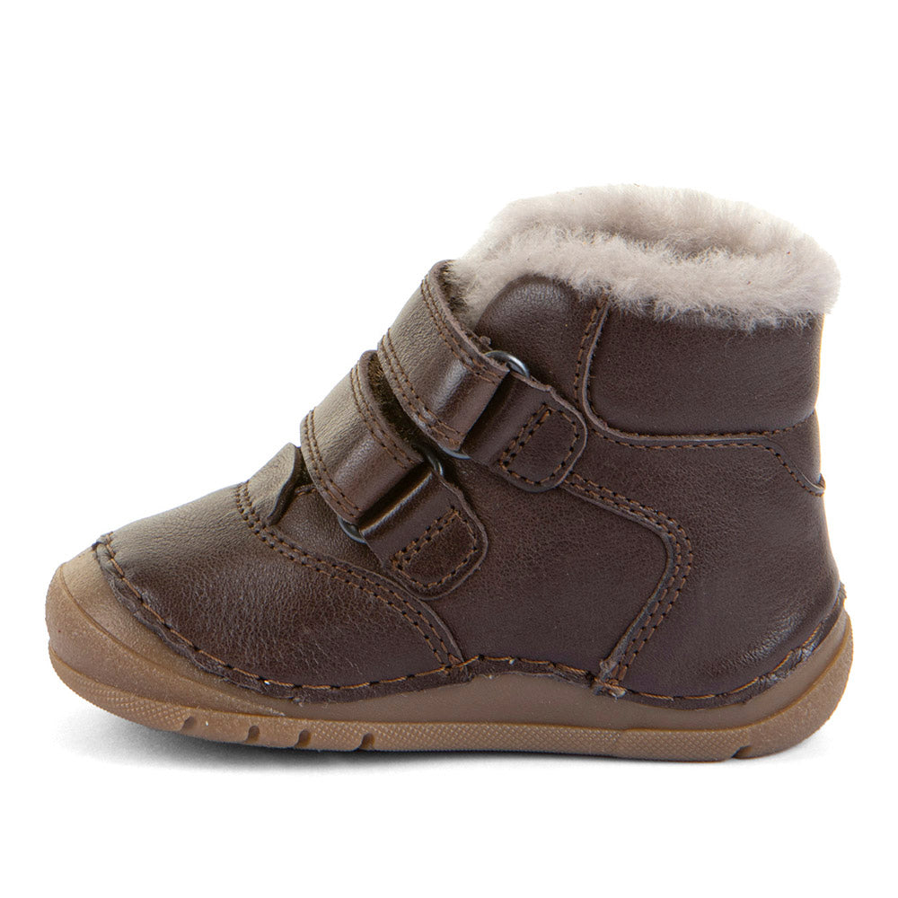 Paix Up Winter in Brown with  Fur lining