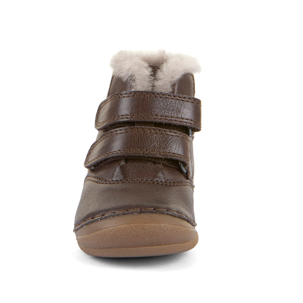 Paix Up Winter in Brown with  Fur lining
