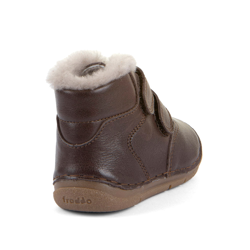 Paix Up Winter in Brown with  Fur lining