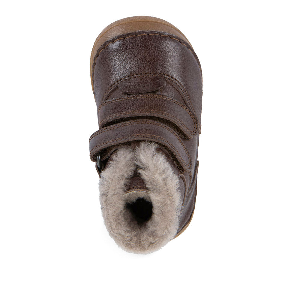 Paix Up Winter in Brown with  Fur lining