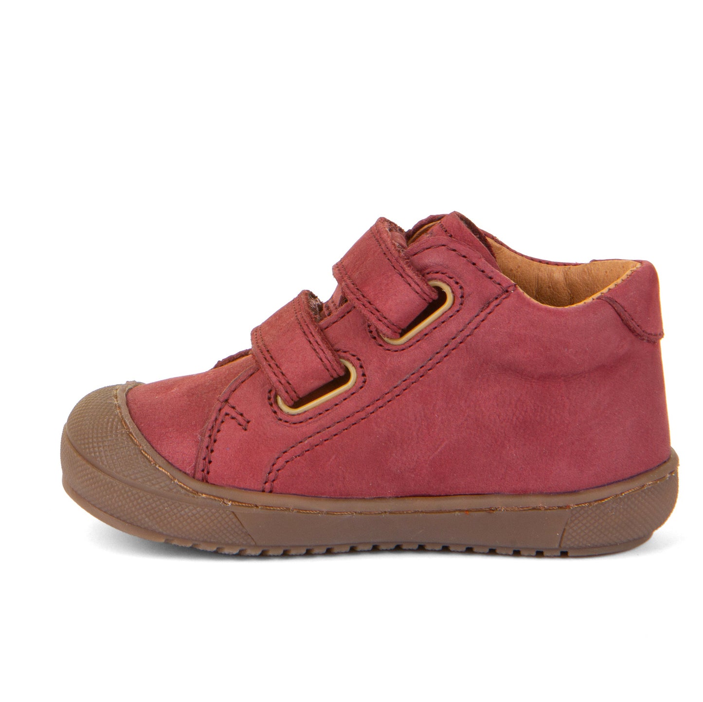 Ollie Velcro Water-Repellent Nubuck - Bordeaux