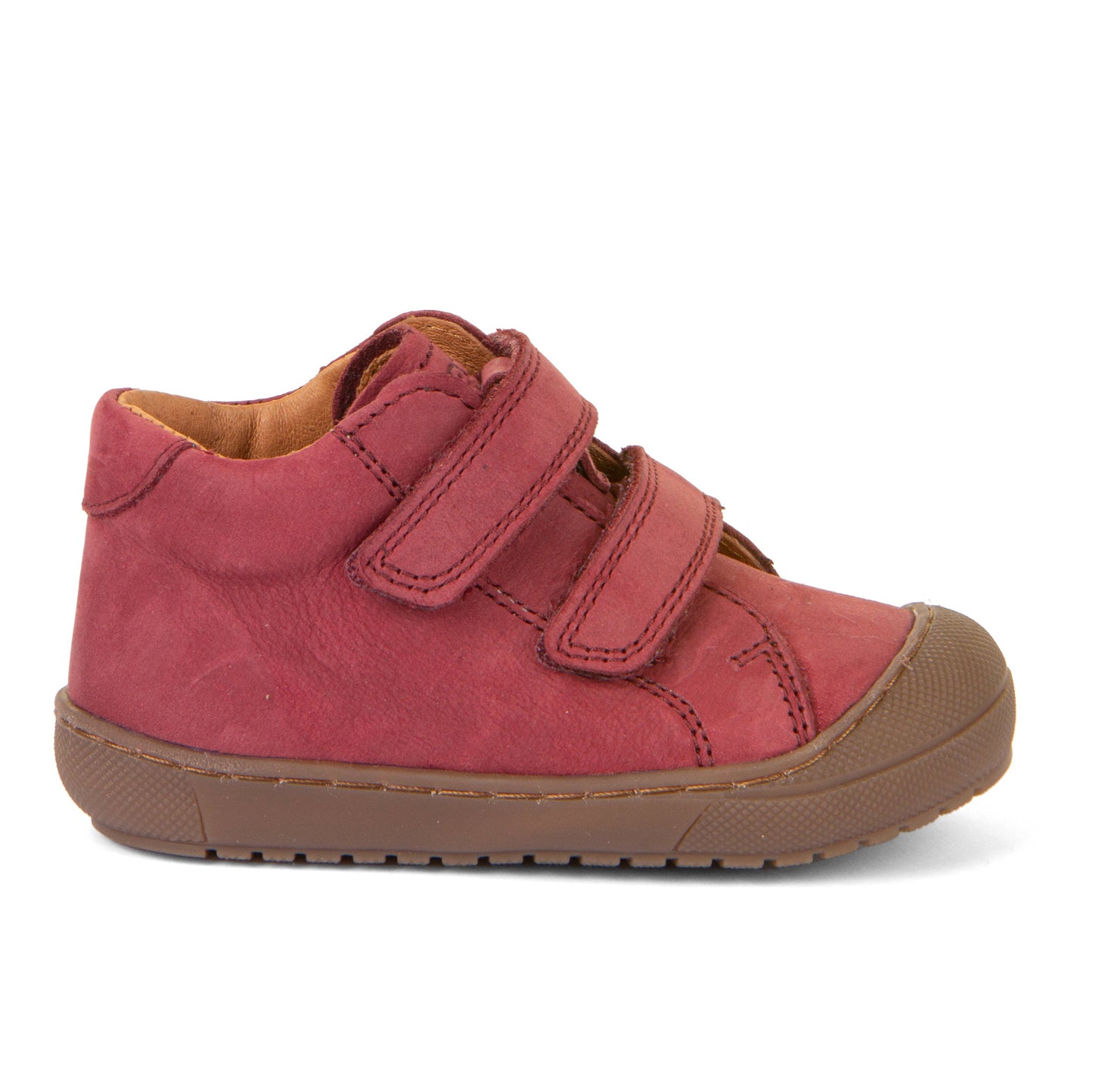 Ollie Velcro Water-Repellent Nubuck - Bordeaux
