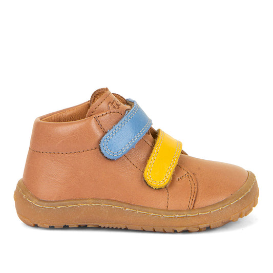 Barefoot First Step Leather Shoes in Brown+