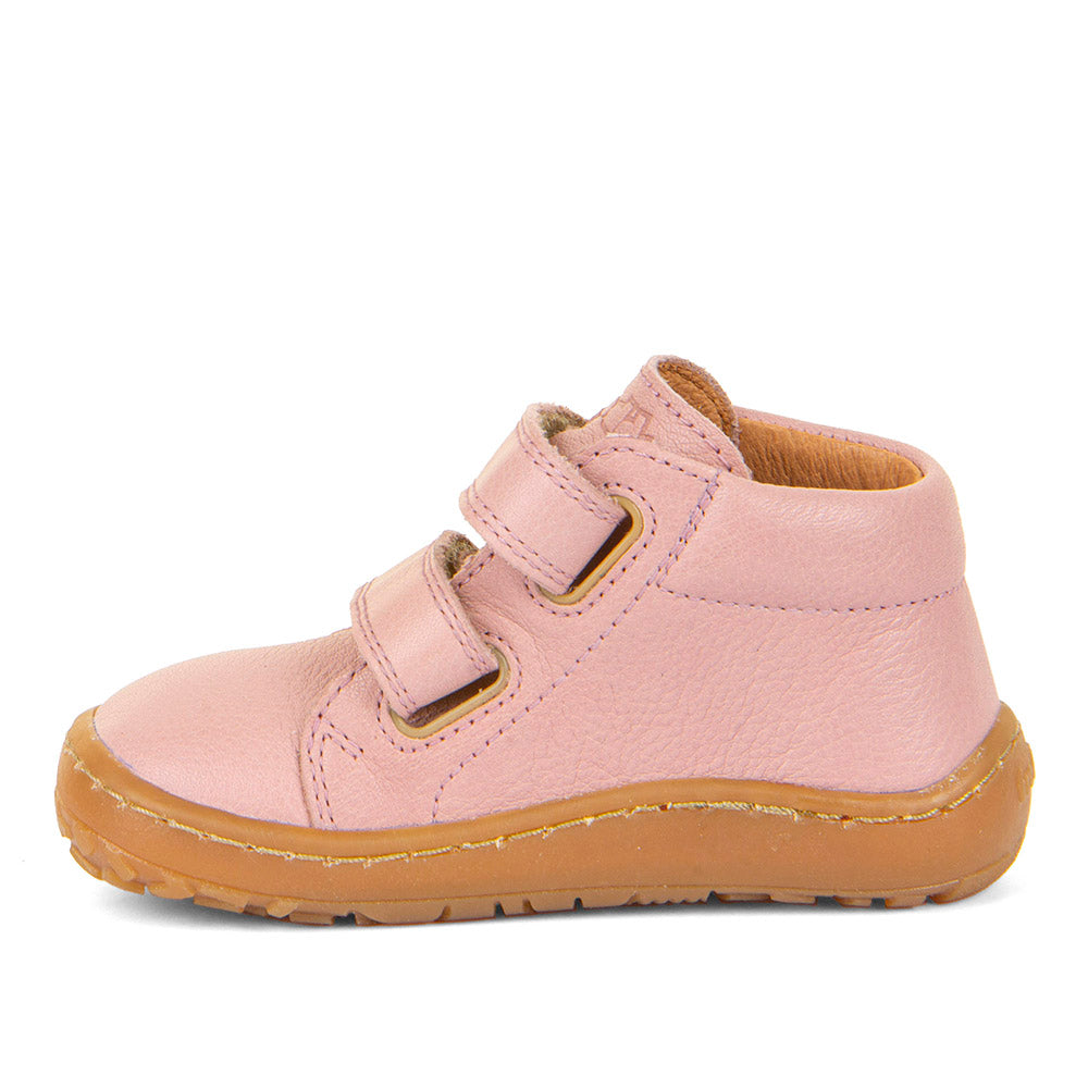 Barefoot First Step Leather Shoes in Pink