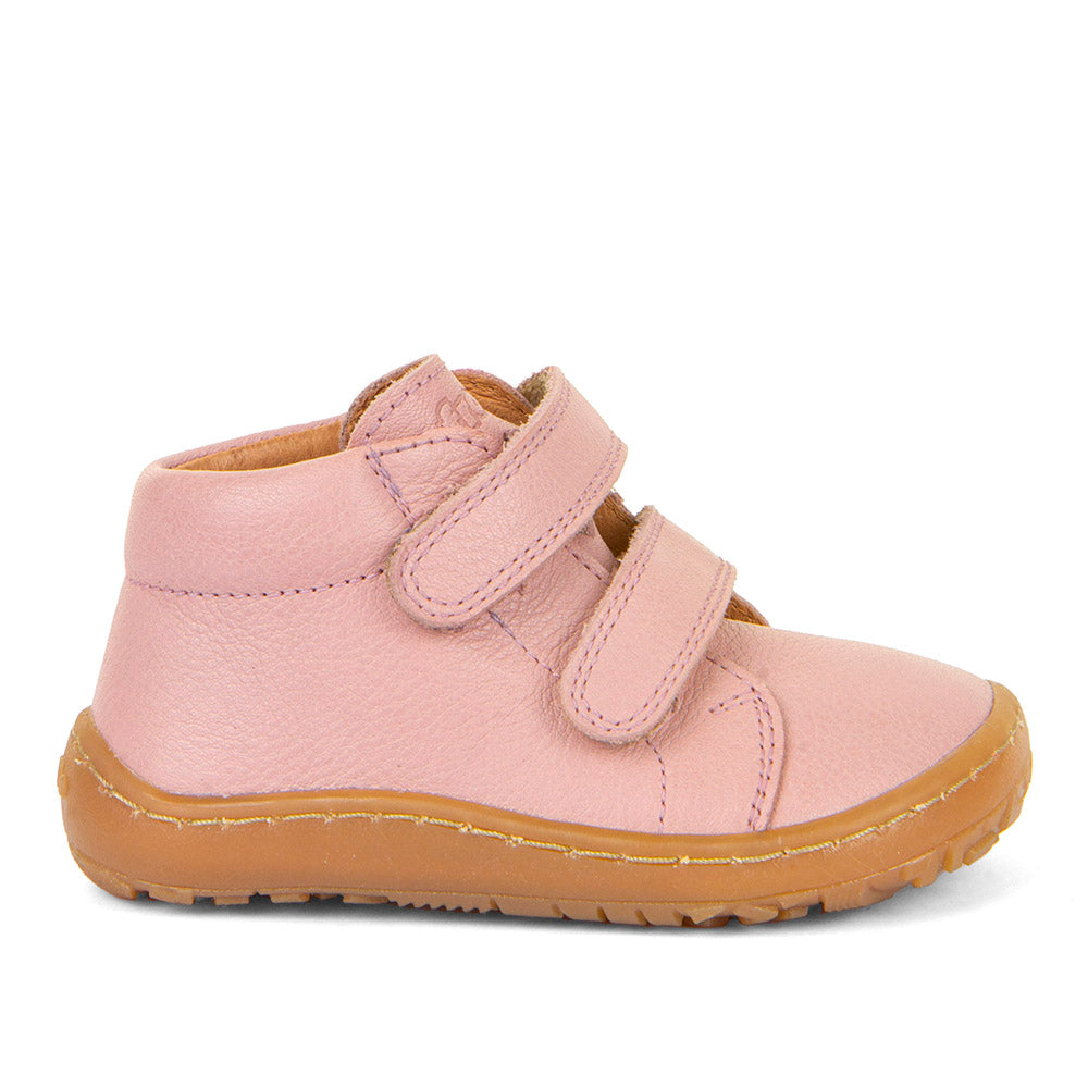 Barefoot First Step Leather Shoes in Pink