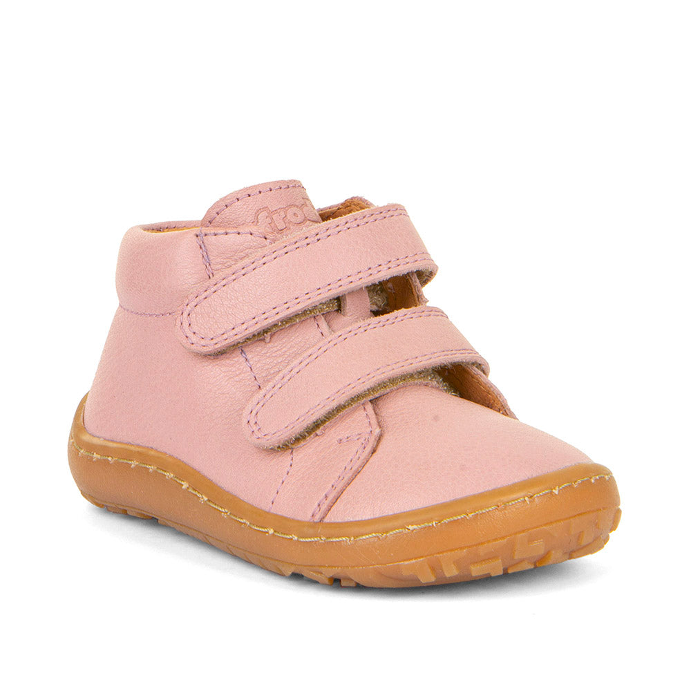 Barefoot First Step Leather Shoes in Pink