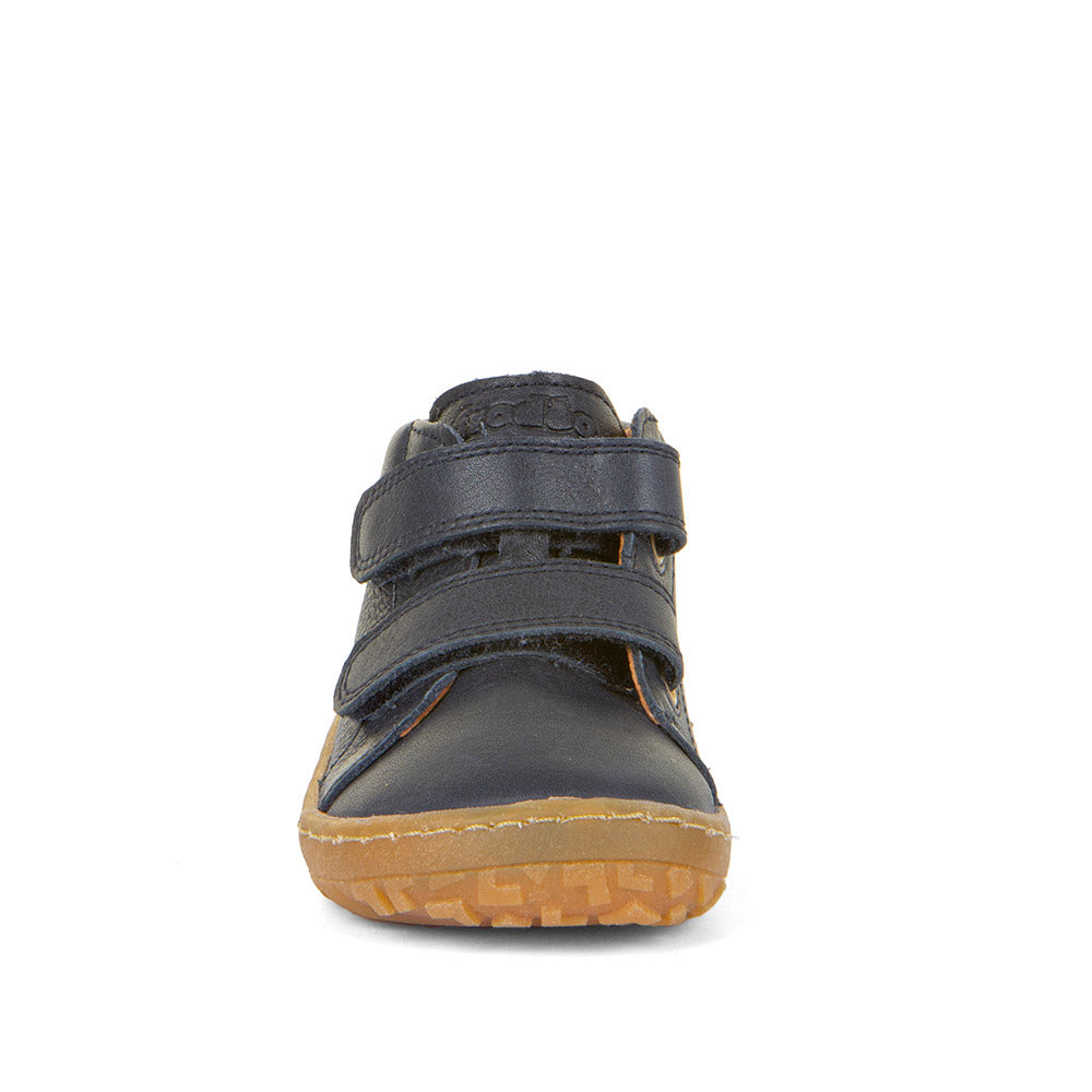 Barefoot First Step Leather Shoes in Dark Blue