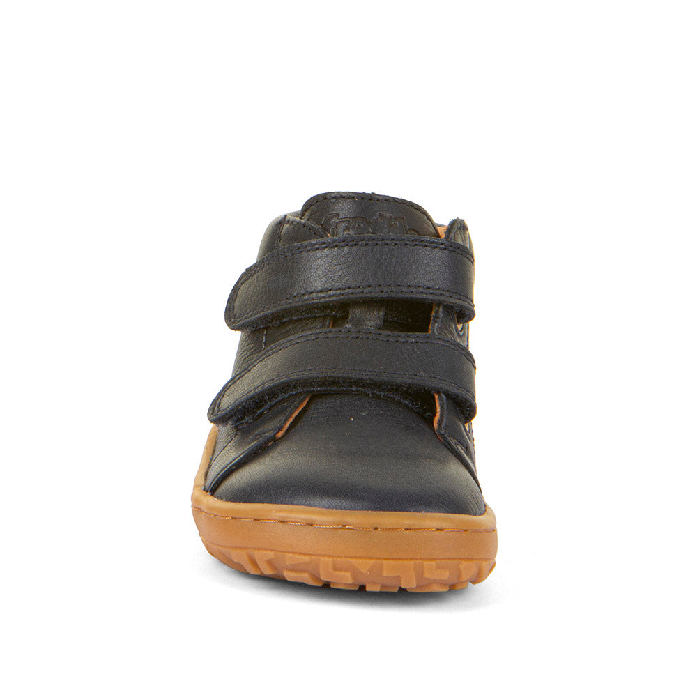 Barefoot First Step Leather Shoes in Dark Blue