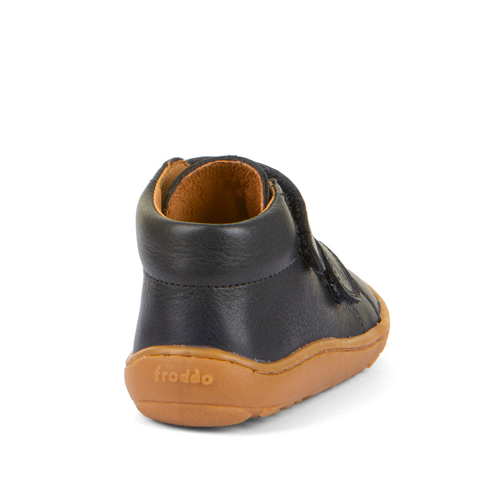 Barefoot First Step Leather Shoes in Dark Blue