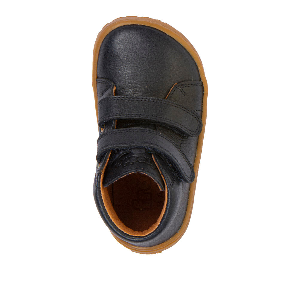 Barefoot First Step Leather Shoes in Dark Blue