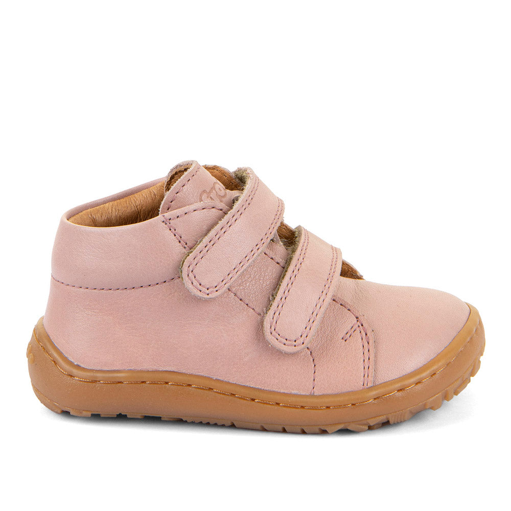 Barefoot First Step Leather Shoes in Pink