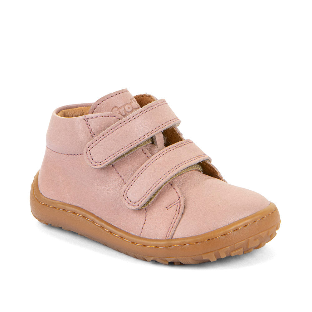 Barefoot First Step Leather Shoes in Pink