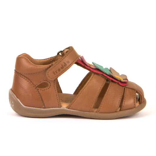 Carte Girly – Brown Sandal with Buterfly Detailing