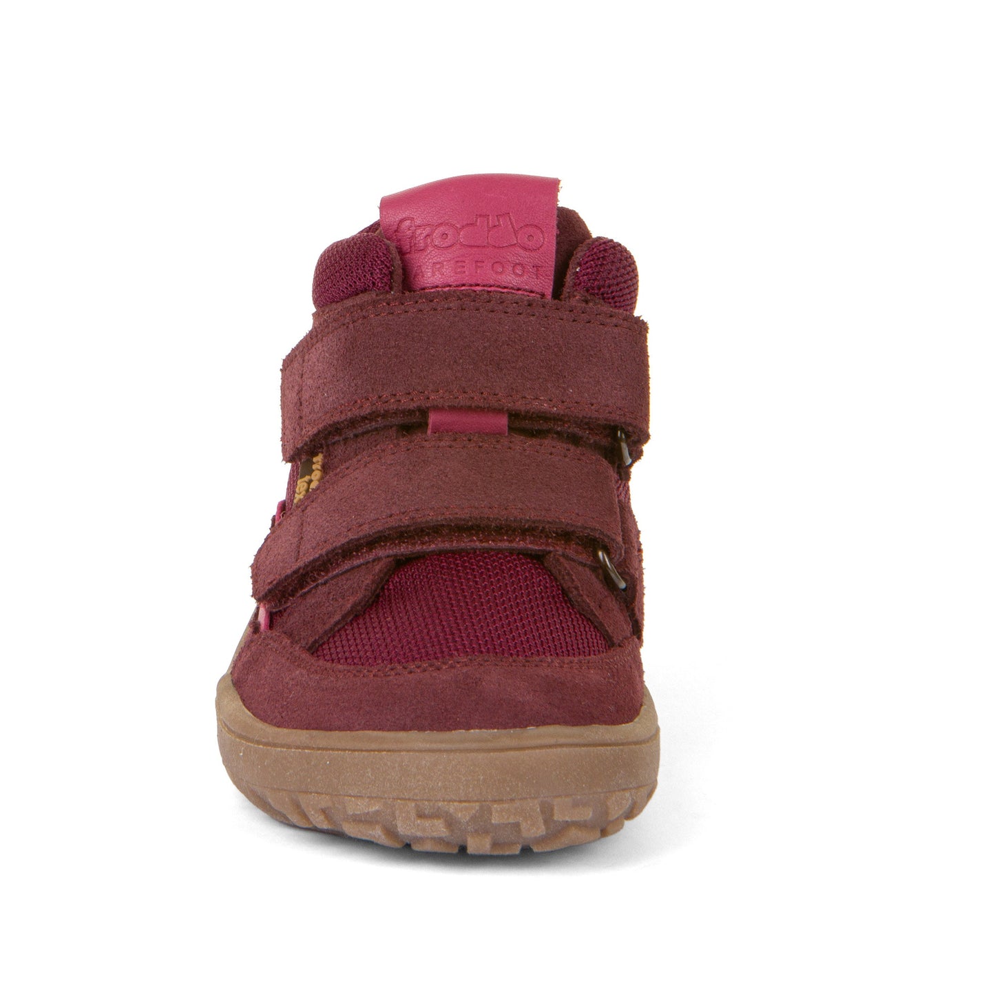 Barefoot Autumn TEX Waterproof Shoes – Leather & Mesh in Bordeaux