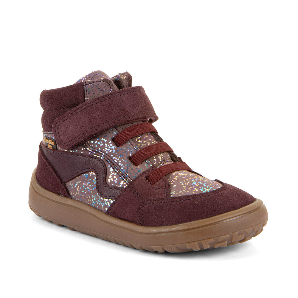 Barefoot TEX GO Waterproof Shoes – Leather in Bordeaux