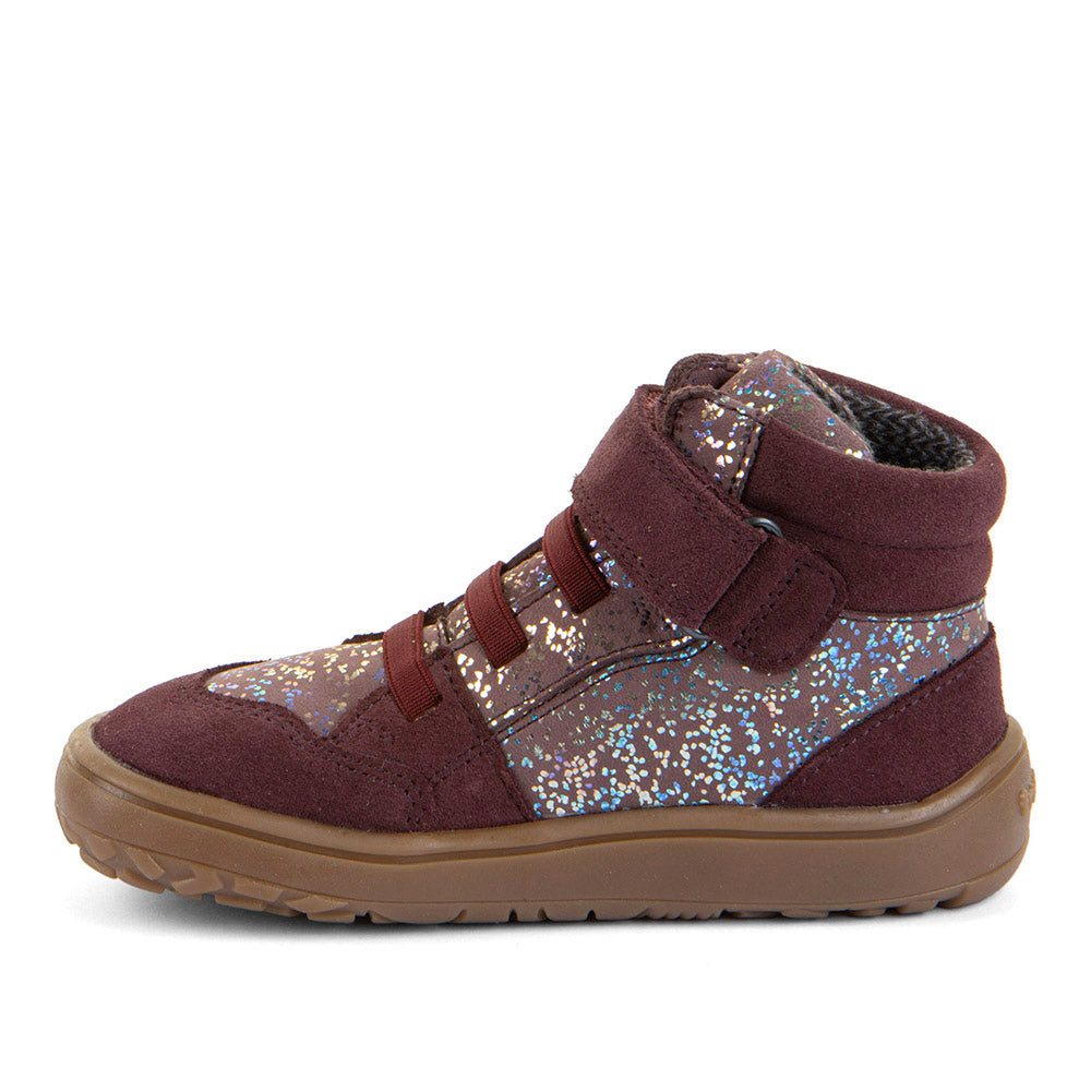 Barefoot TEX GO Waterproof Shoes – Leather in Bordeaux
