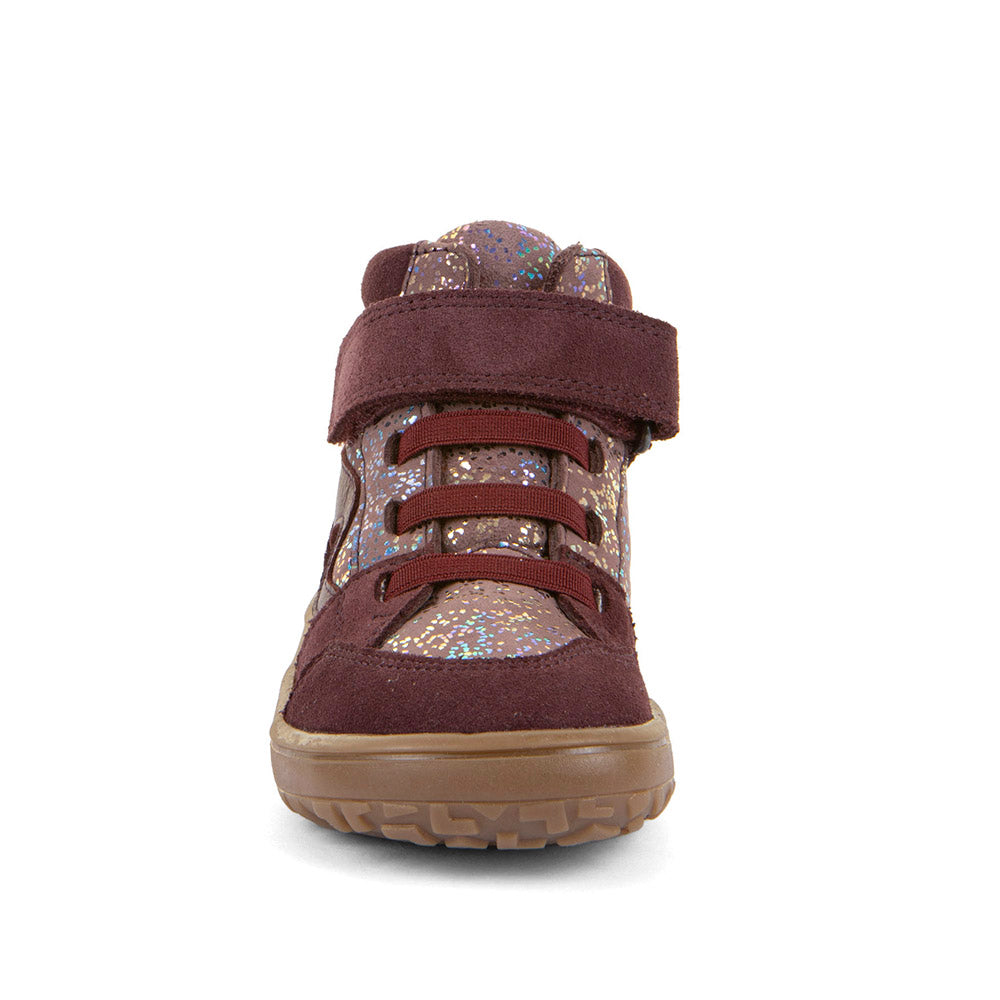 Barefoot TEX GO Waterproof Shoes – Leather in Bordeaux