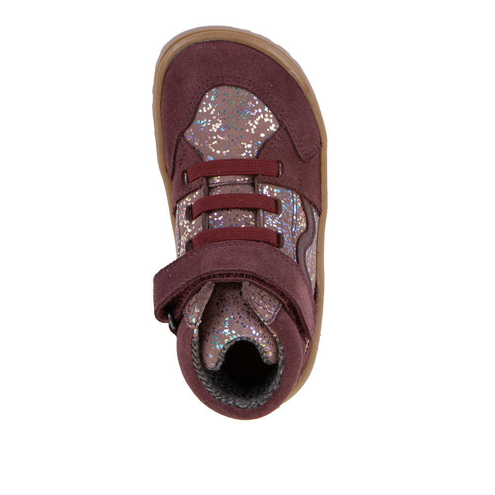 Barefoot TEX GO Waterproof Shoes – Leather in Bordeaux