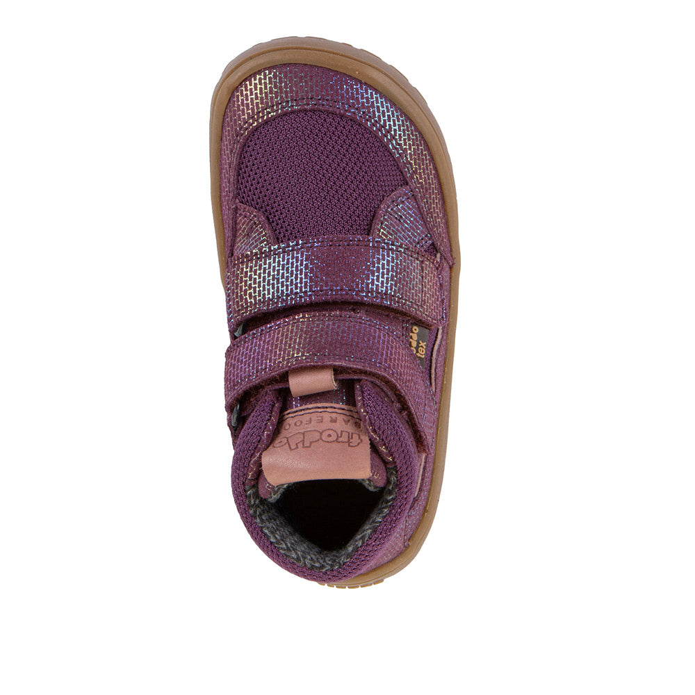 Barefoot Autumn TEX Waterproof Shoes – Leather & Mesh in Multicolour