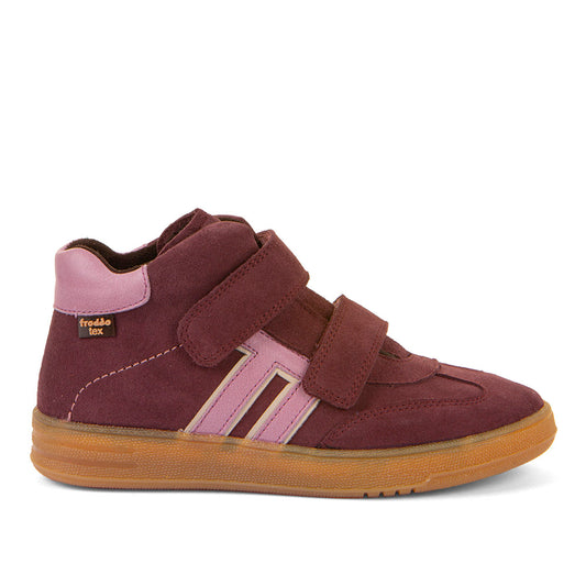 Lou Tex High-Top Waterproof Runner in Bordeaux