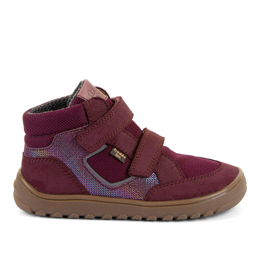 Barefoot UP HILL TEX Waterproof Shoes – Leather & Mesh in Bordeaux