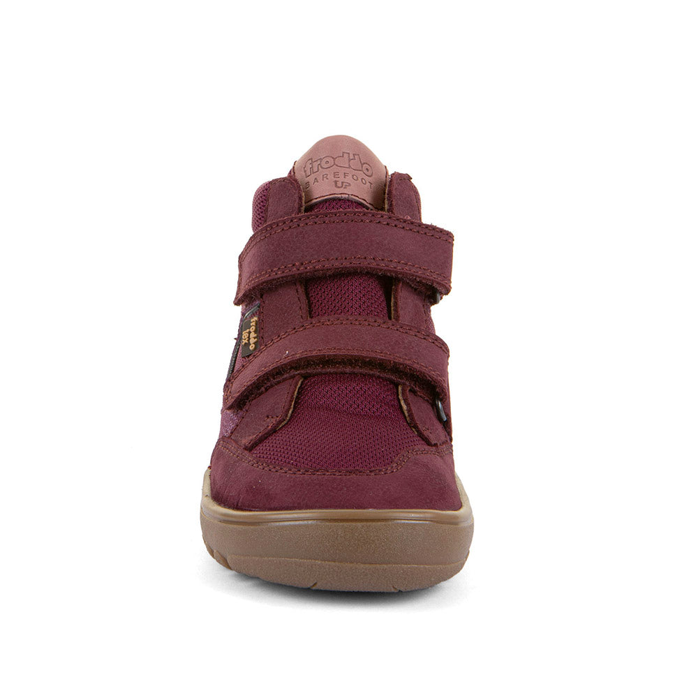 Barefoot UP HILL TEX Waterproof Shoes – Leather & Mesh in Bordeaux