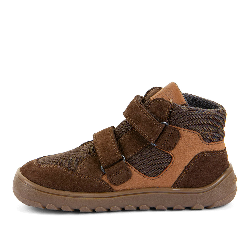 Barefoot UP HILL TEX Waterproof Shoes – Leather & Mesh in Dark Brown