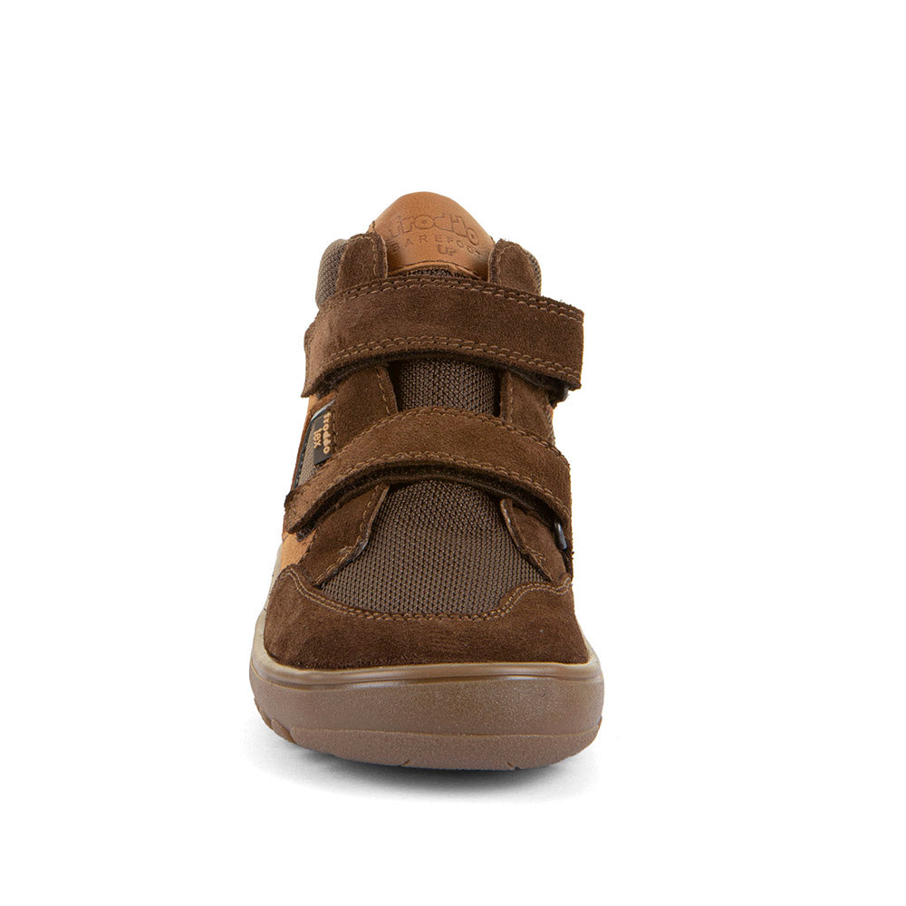 Barefoot UP HILL TEX Waterproof Shoes – Leather & Mesh in Dark Brown