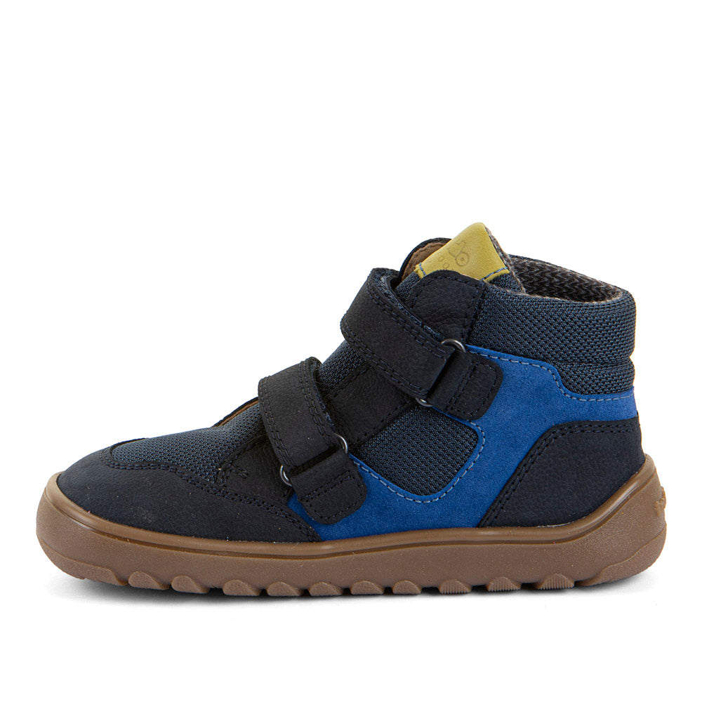 Barefoot UP HILL TEX Waterproof Shoes – Leather & Mesh in Dark Blue
