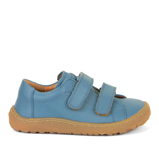 Barefoot Base Water-Repellent Leather Shoes in Jeans