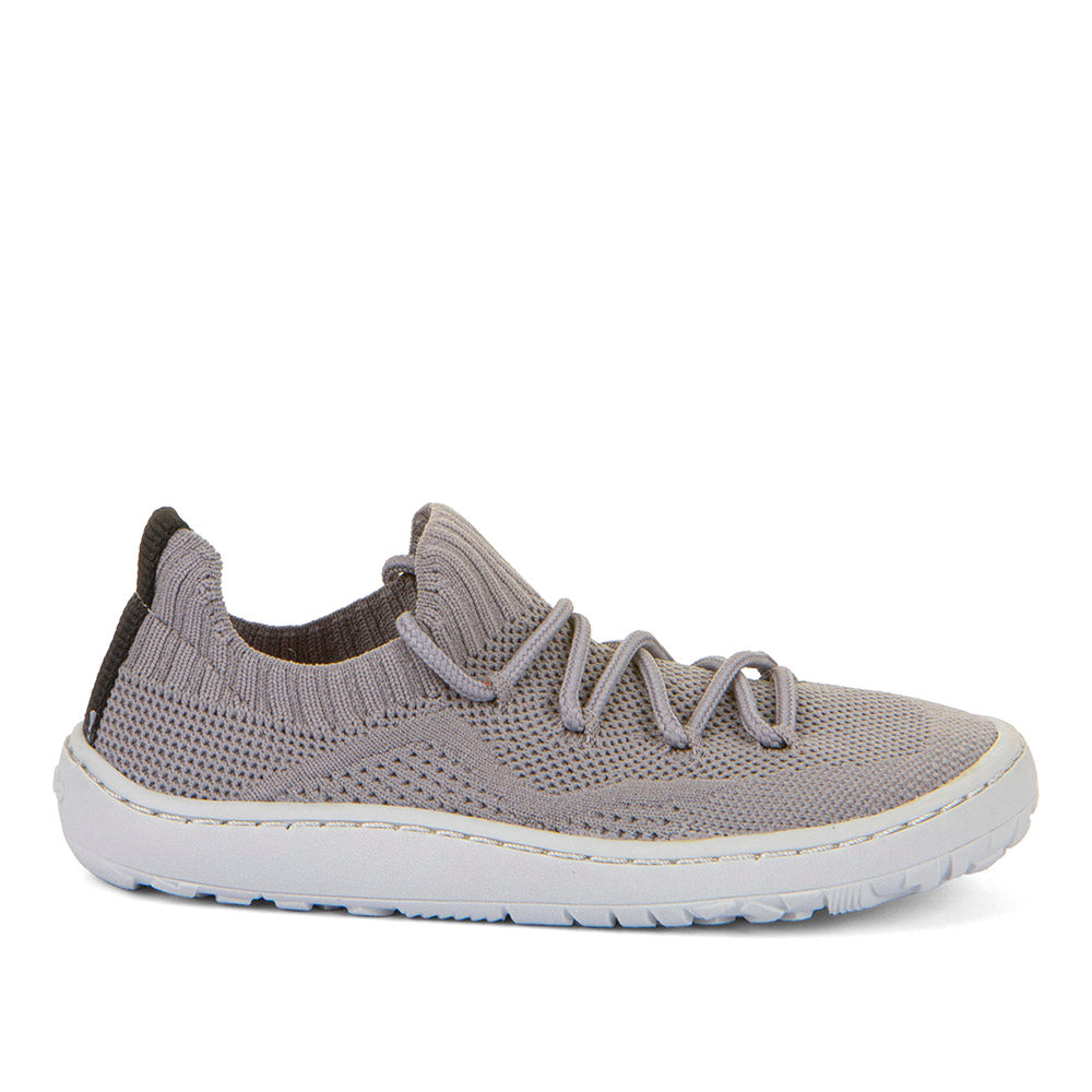 Barefoot Light Vegan Knit Sneakers in Grey