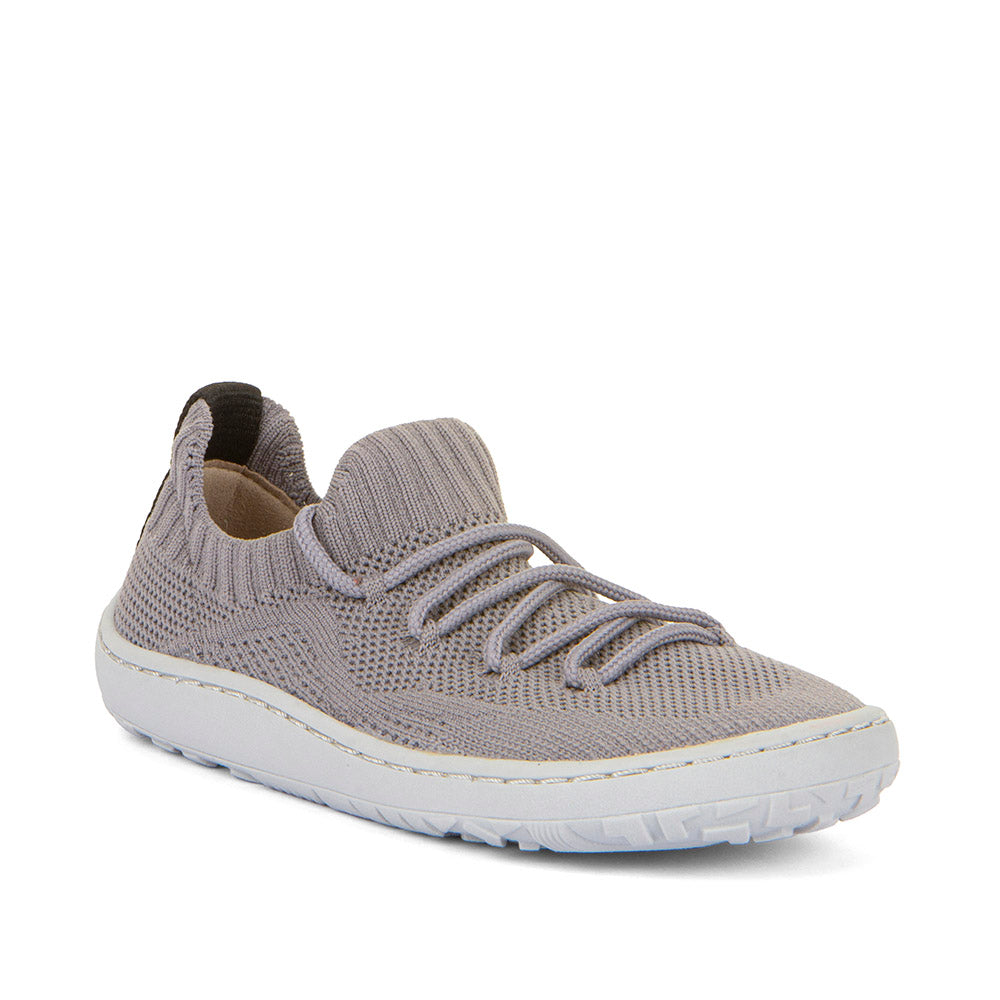 Barefoot Light Vegan Knit Sneakers in Grey