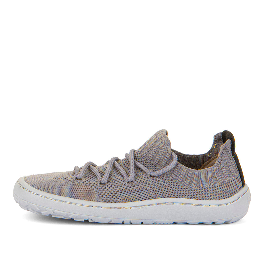 Barefoot Light Vegan Knit Sneakers in Grey