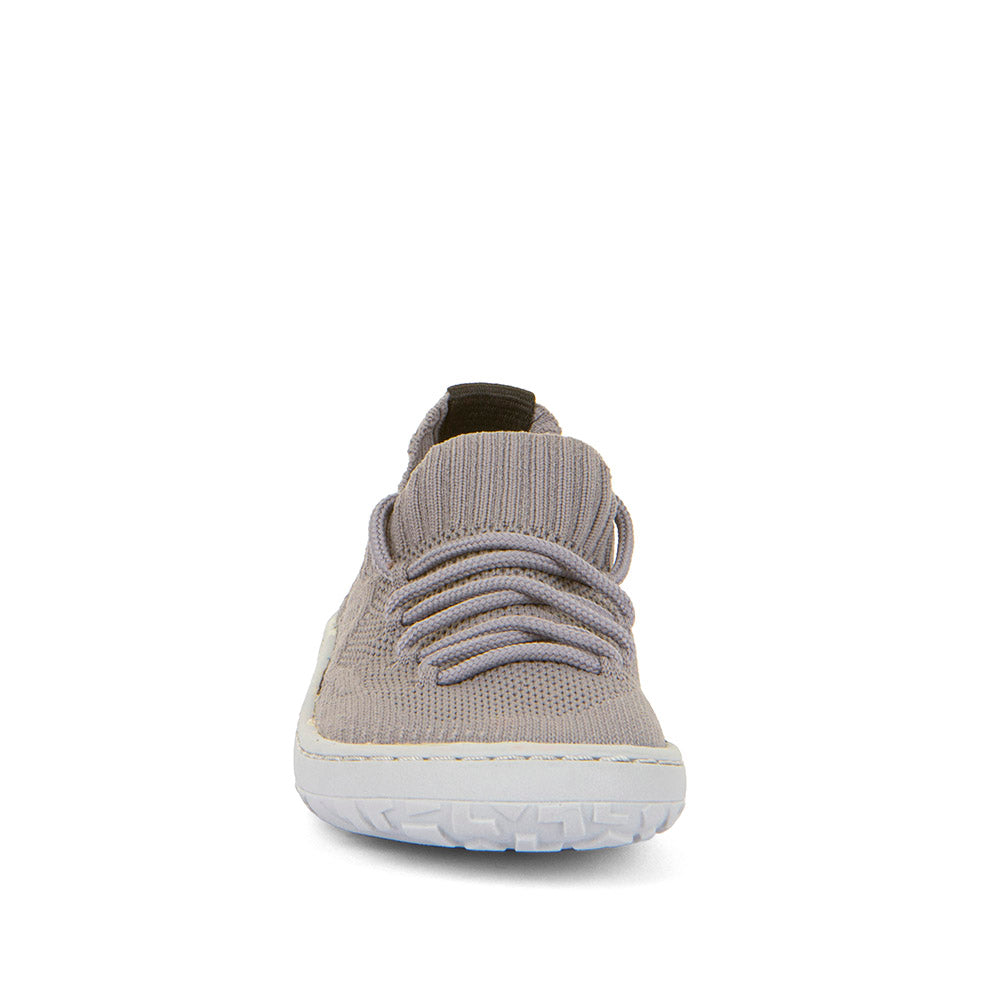 Barefoot Light Vegan Knit Sneakers in Grey
