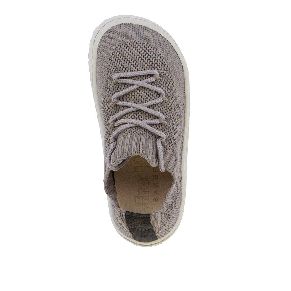 Barefoot Light Vegan Knit Sneakers in Grey