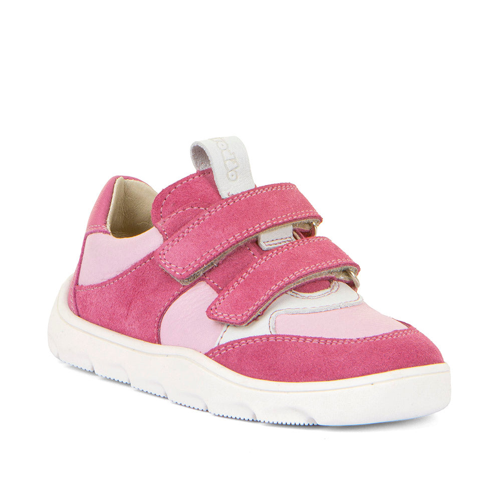Zeru Spring Sneaker – Lightweight Leather Shoe in Pink/Fuchsia