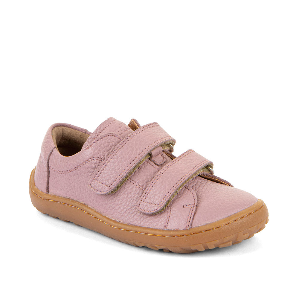 Barefoot Baze Water-Repellent Leather Shoes in Pink