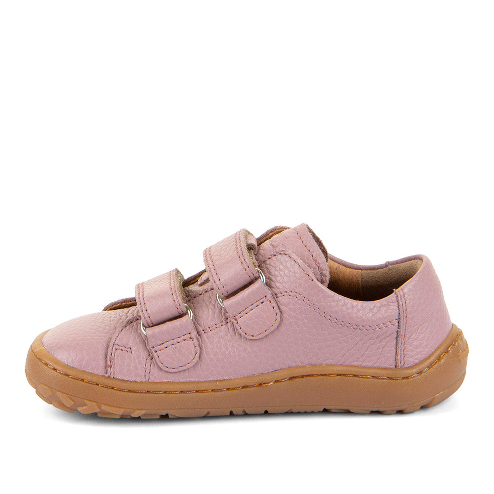 Barefoot Baze Water-Repellent Leather Shoes in Pink
