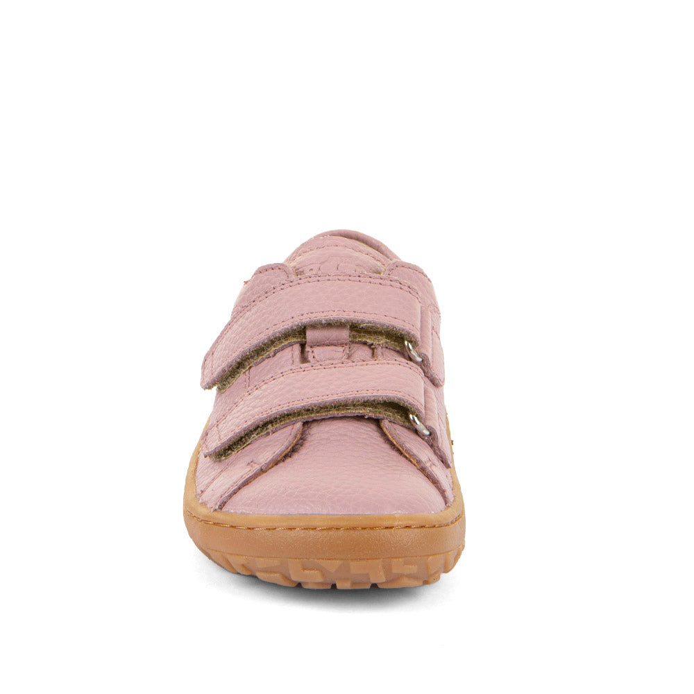 Barefoot Baze Water-Repellent Leather Shoes in Pink