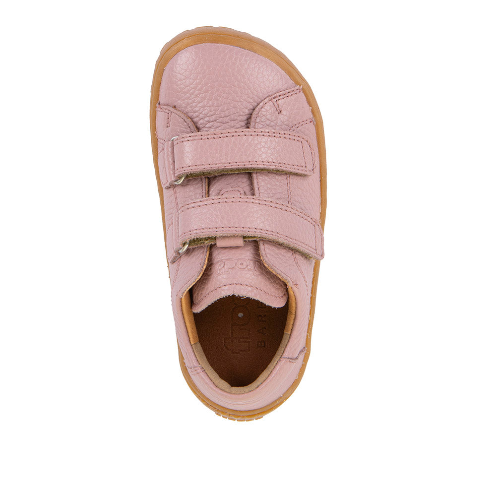 Barefoot Baze Water-Repellent Leather Shoes in Pink