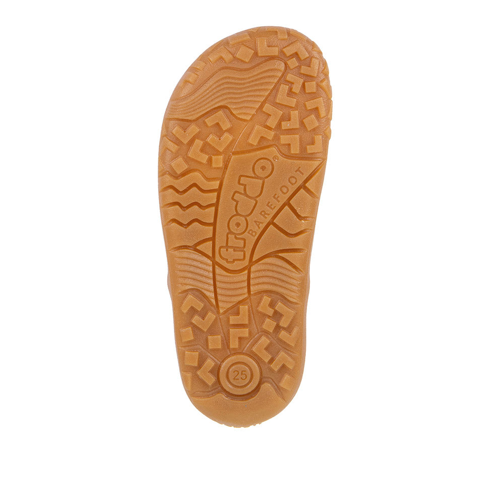 Barefoot Baze Water-Repellent Leather Shoes in Dark Blue